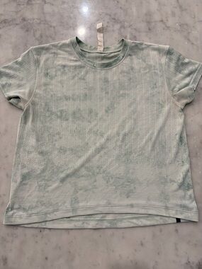 lululemon athletica Mint Green Short Sleeve Performance Tee